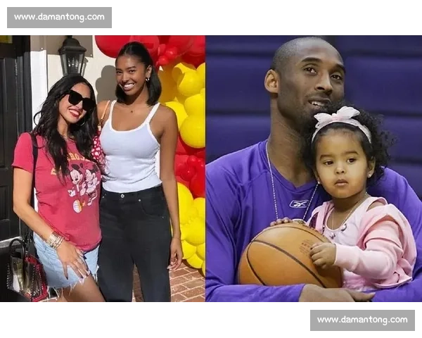 瓦妮莎晒科比旧照，三女儿公园同框，小女儿神似父亲